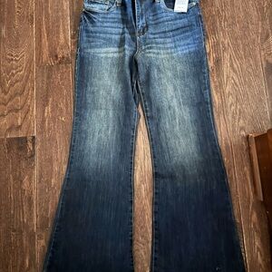 New STS BLUE Size 29  high rise flair Jeans Blue Womens 8 Jaclyn Stitch Fix